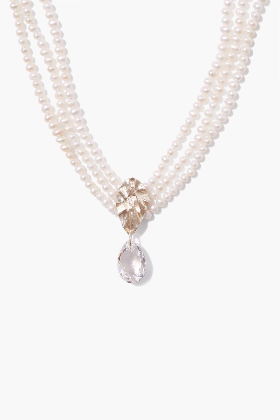 Chan Luu Women's Crystal & Pearl Masquerade Choker Necklace Elegant Party Jewelry