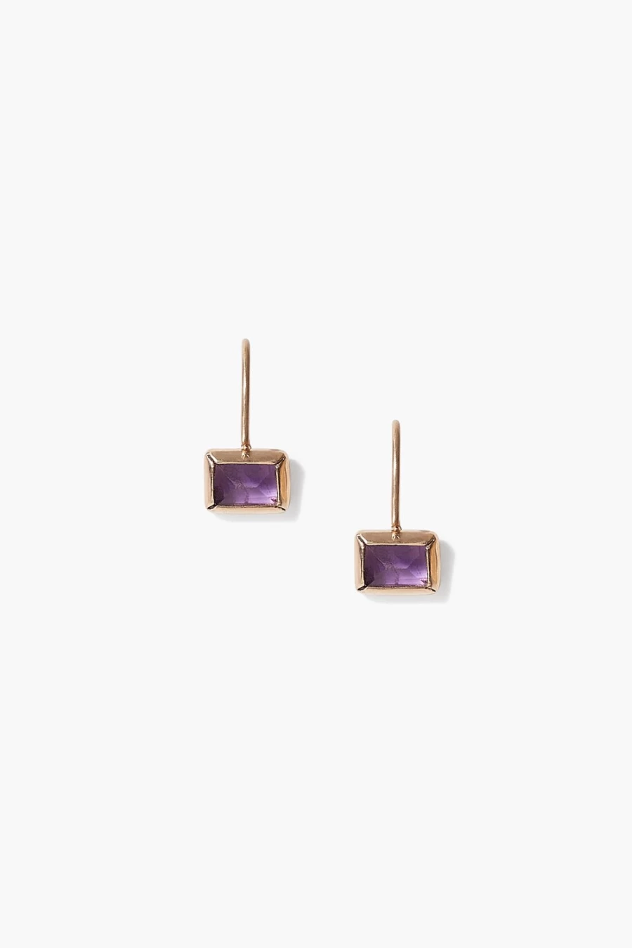 Chan Luu 14K Gold Amethyst Drop Earrings for Women - Elegant Purple Gemstone Jewelry