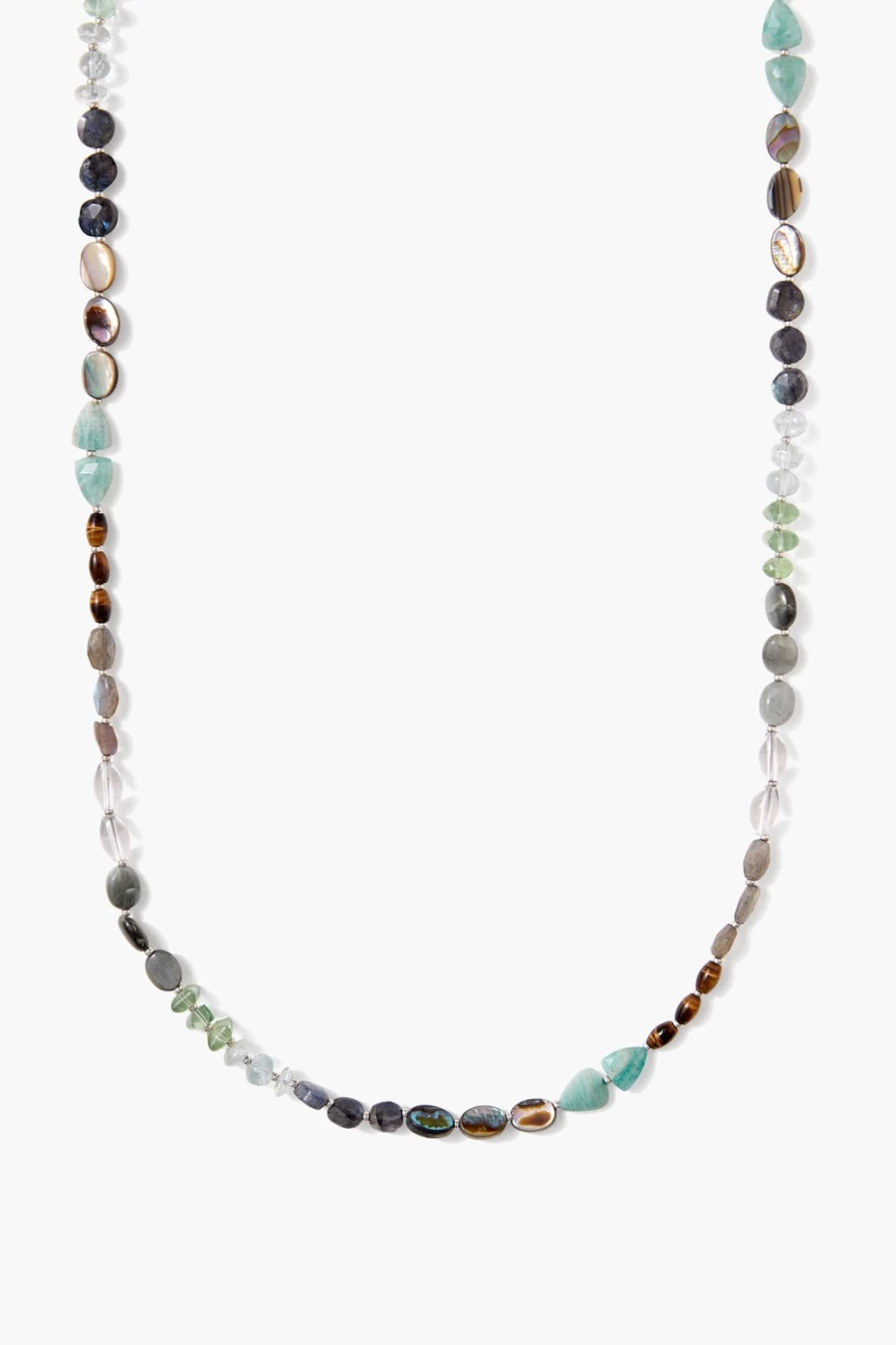 Chan Luu Women's Monterrey Blue Beaded Necklace – Handcrafted Bohemian Jewelry