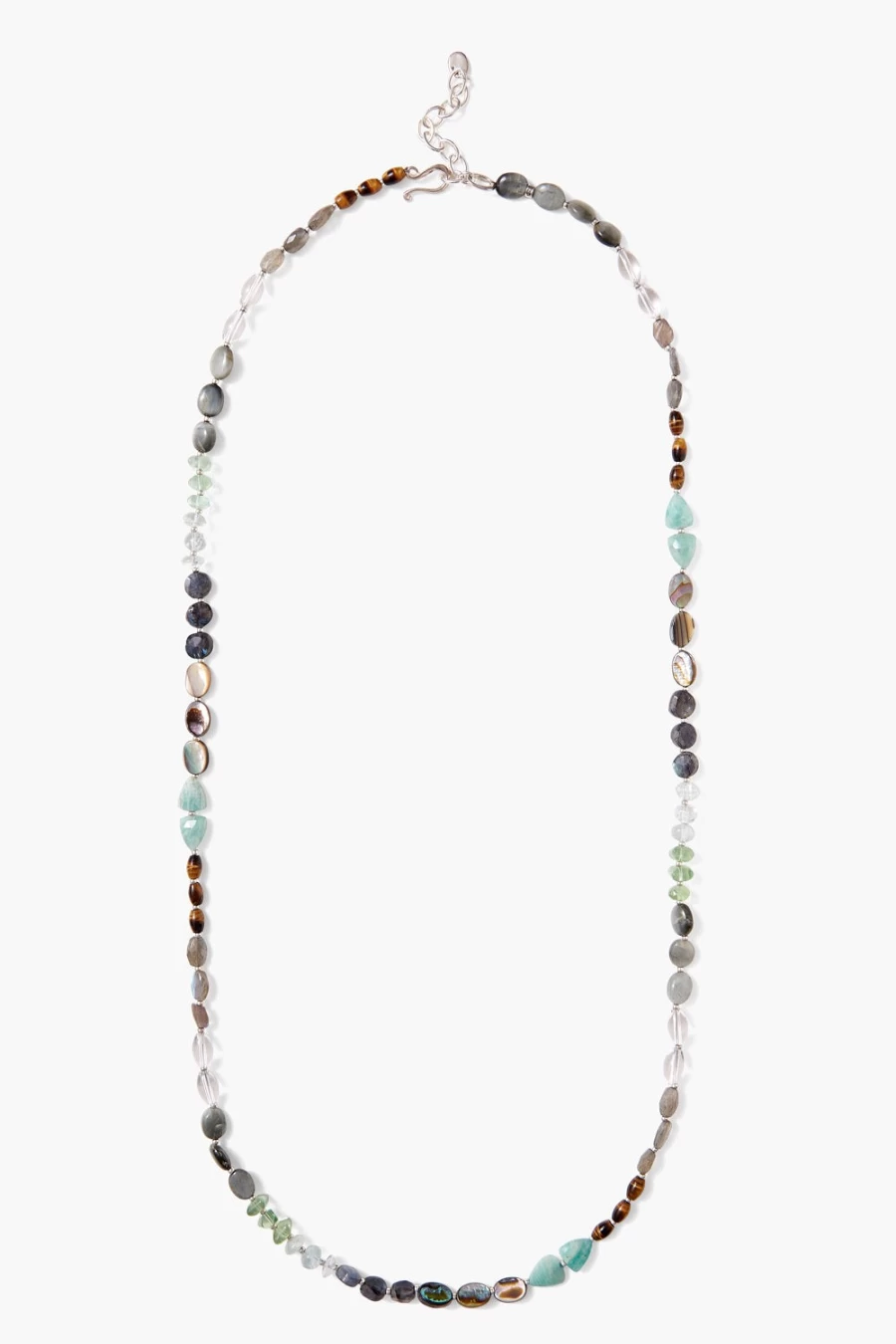Chan Luu Women's Monterrey Blue Beaded Necklace – Handcrafted Bohemian Jewelry