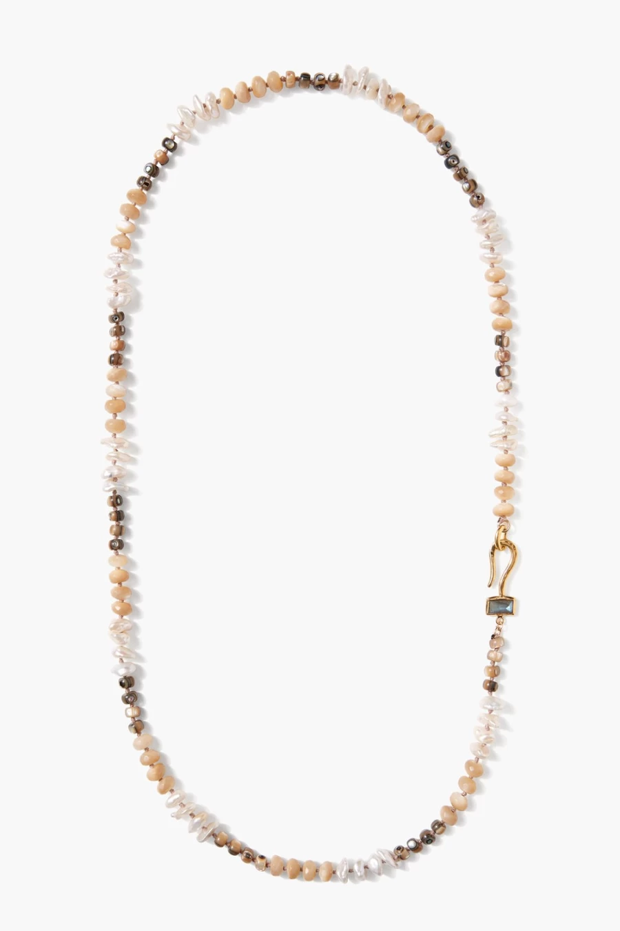 Chan Luu Women's Grand Odyssey Necklace - Natural Stone Mix Pendant