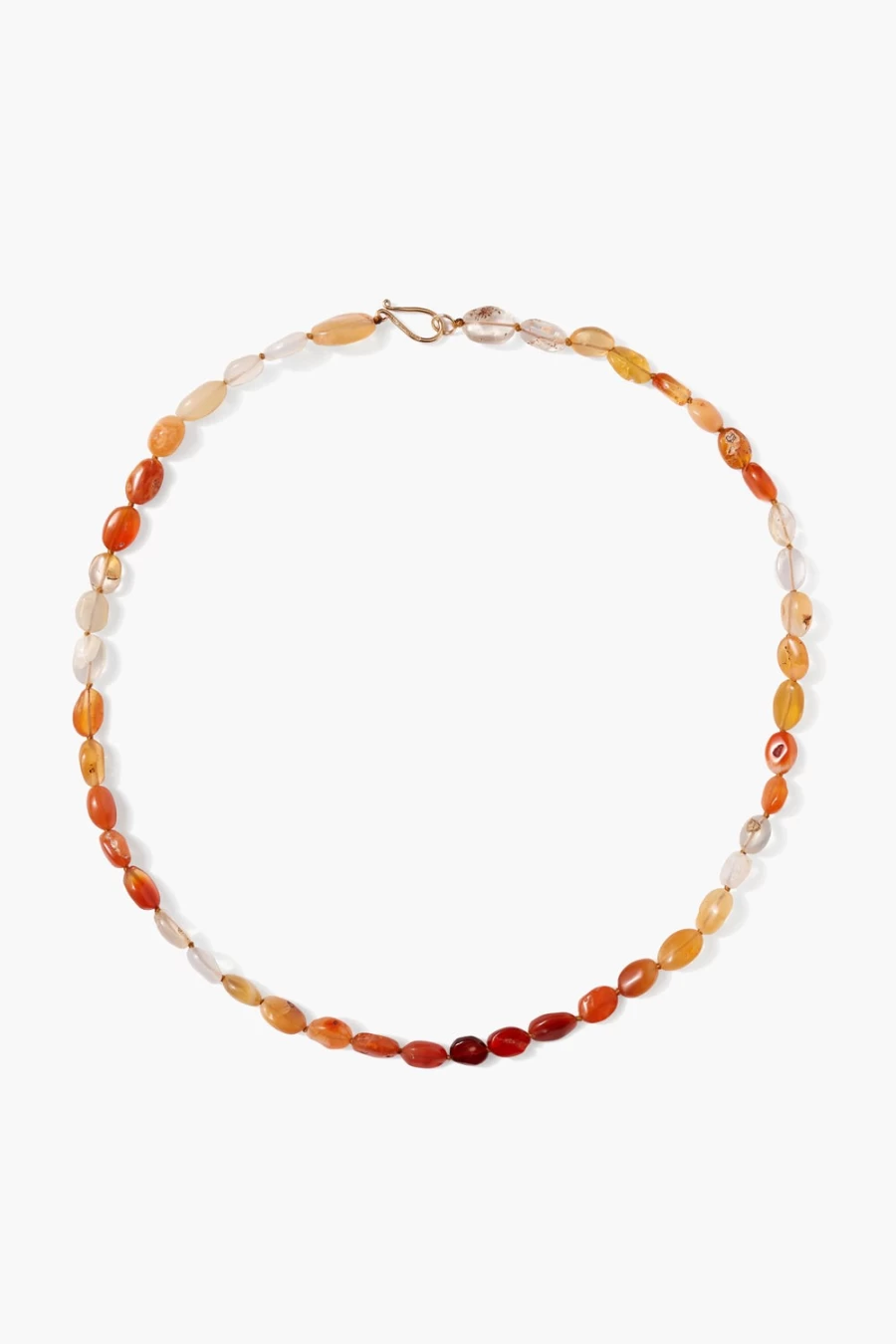 Chan Luu 14K Gold Ember Necklace with Genuine Fire Opal for Women