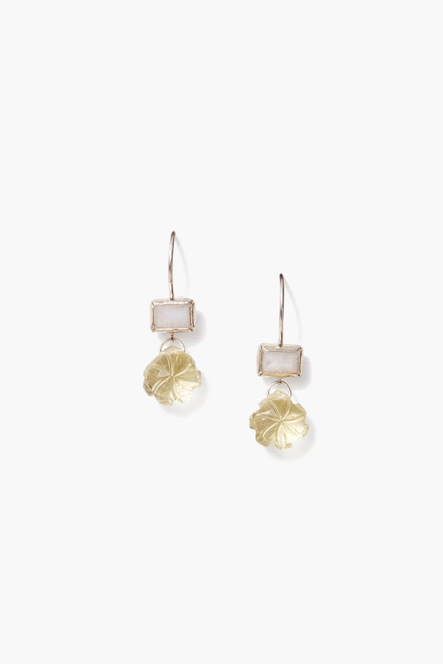 Chan Luu Moonstone Jubilee Drop Earrings for Women