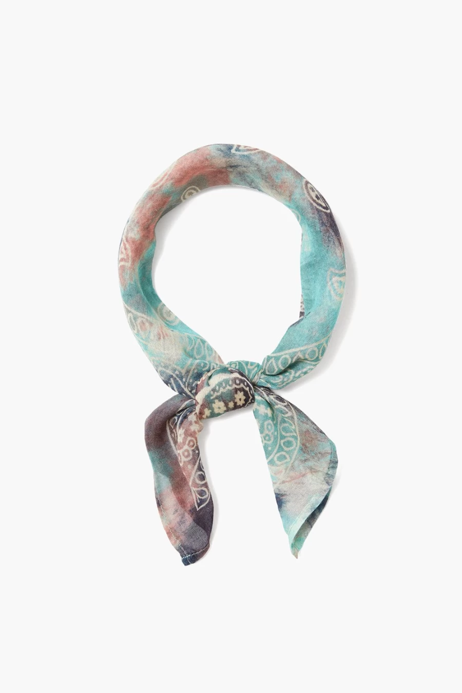 Chan Luu Women's Bluefin Tie-Dye Bandana Scarf