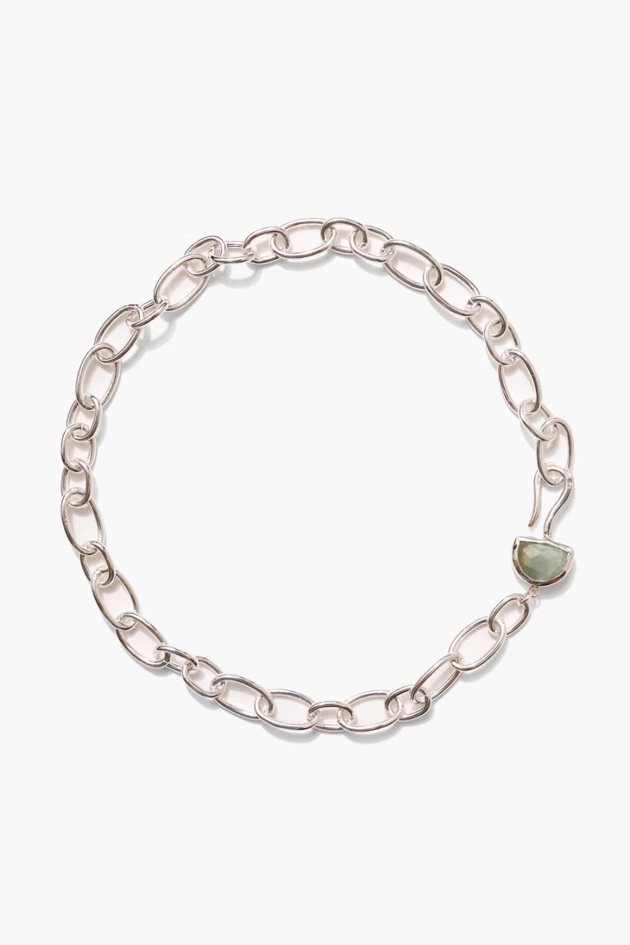 Chan Luu Women's Luna Aquamarine Pendant Chain Necklace