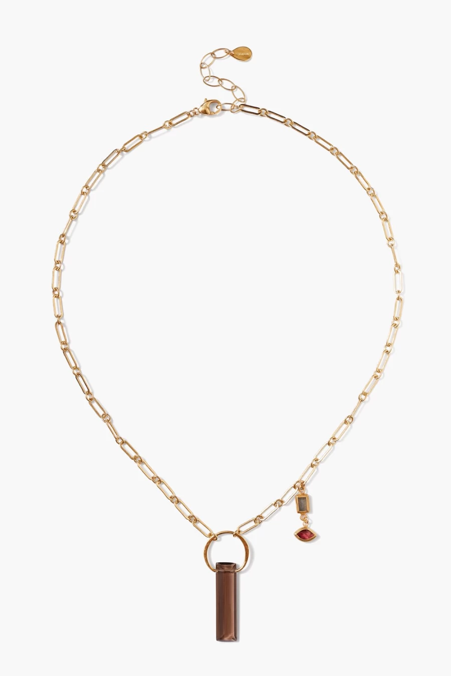 Chan Luu Women's Cleo Necklace with Smokey Quartz - Elegant Bohemian Jewelry