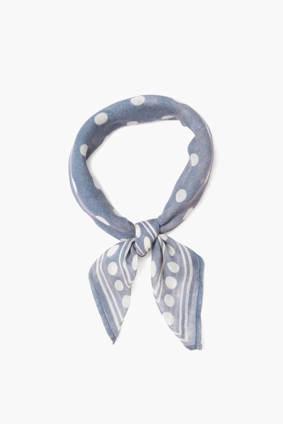 Chan Luu Women's Flint Stone Polka Dot Bandana Scarf - Stylish & Comfortable Fashion Accessory