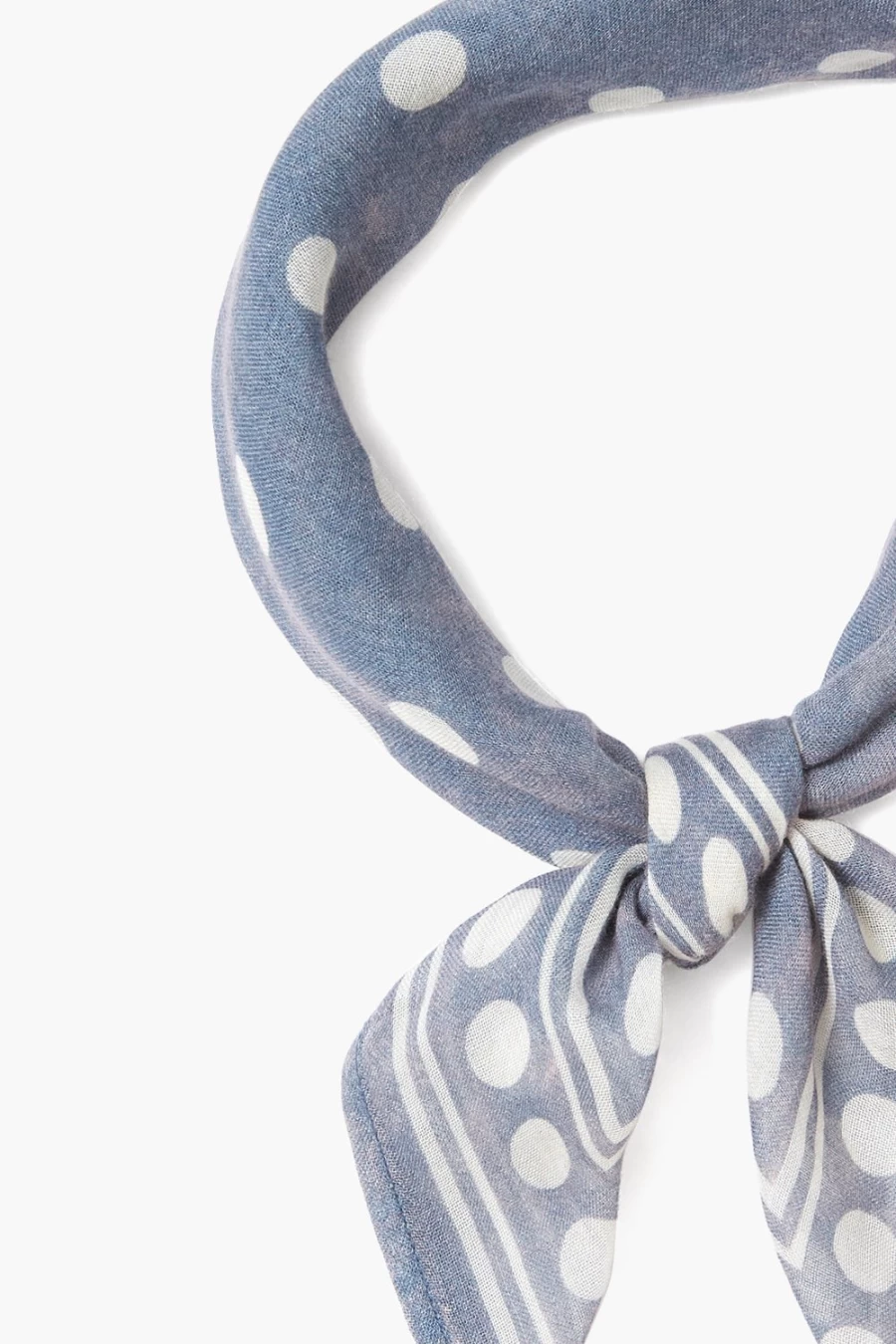 Chan Luu Women's Flint Stone Polka Dot Bandana Scarf - Stylish & Comfortable Fashion Accessory
