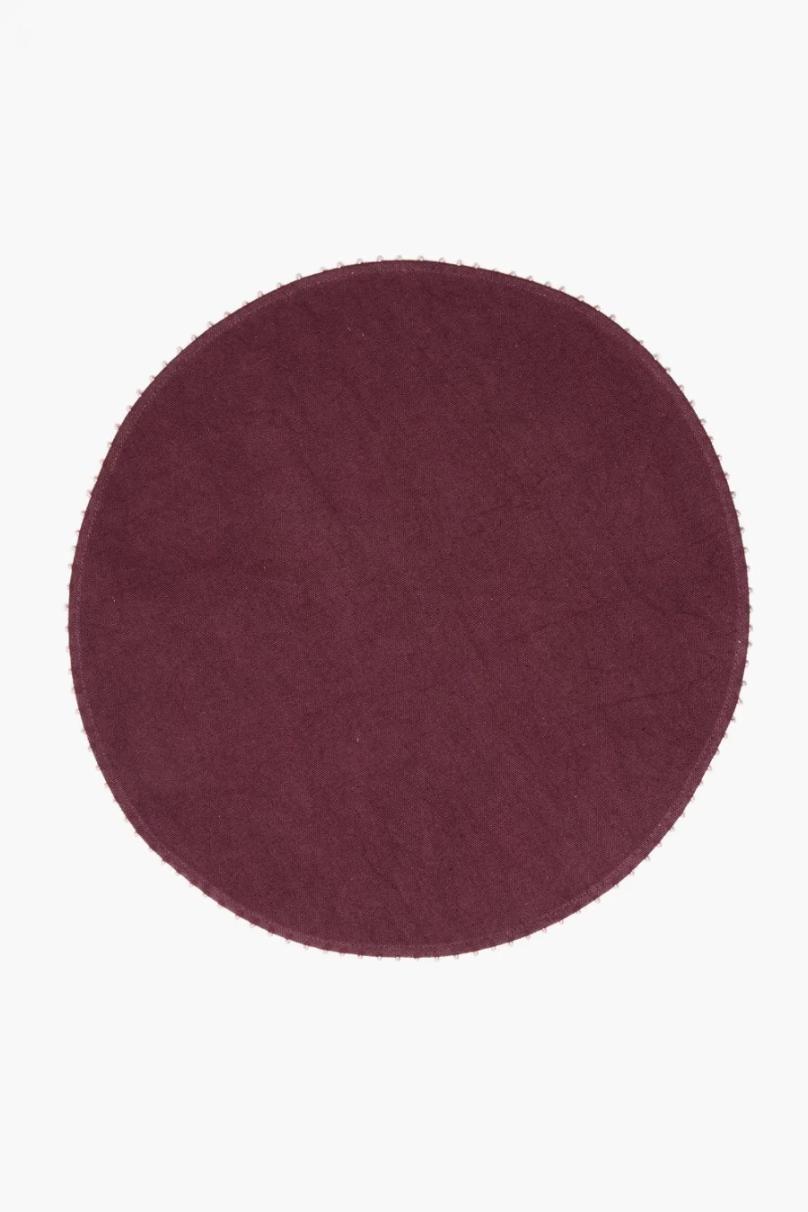 "Chan Luu Women's Tawny Port Wine Placemat Set – Elegant Table Setting"
