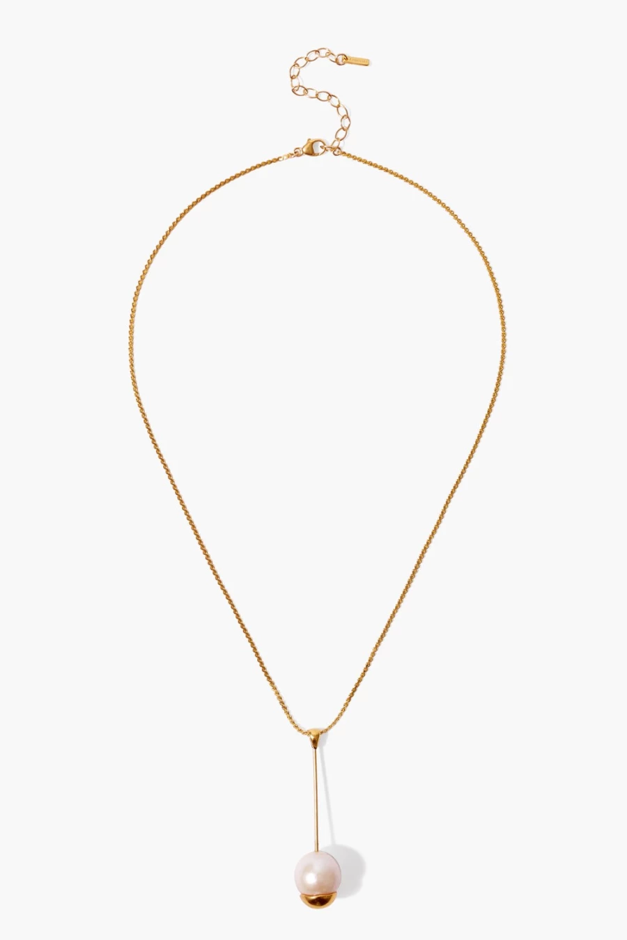 Chan Luu Gold Dipped Pearl Pendant Necklace for Women - Elegant Layered Jewelry Gift