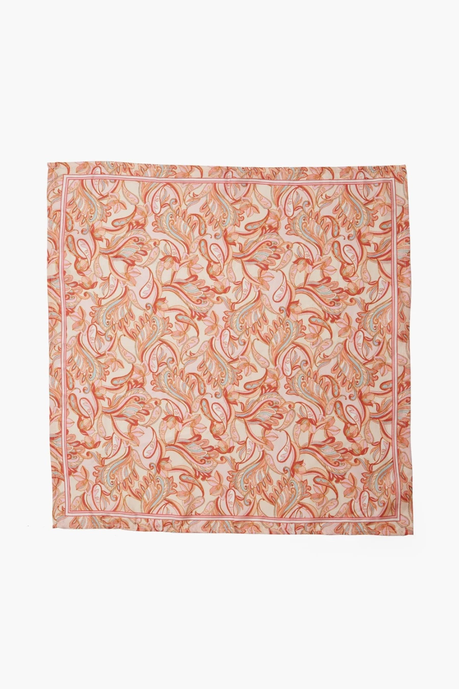 Chan Luu Women's Tropical Punch Free Bird Bandana - Stylish Floral Print Scarf