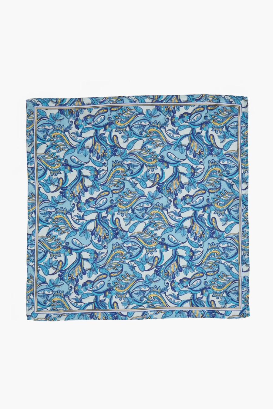 Chan Luu Women's Tropical Breeze Free Bird Printed Bandana Scarf
