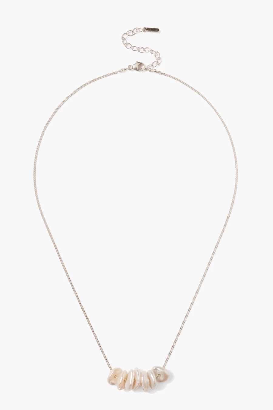 Chan Luu Women's Anini Pearl Necklace in Sterling Silver