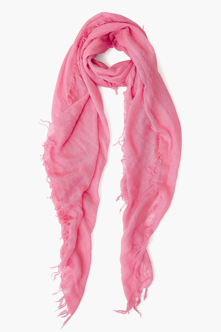 Chan Luu Women's Rose Pink Cashmere Silk Scarf - Luxurious Soft Wrap