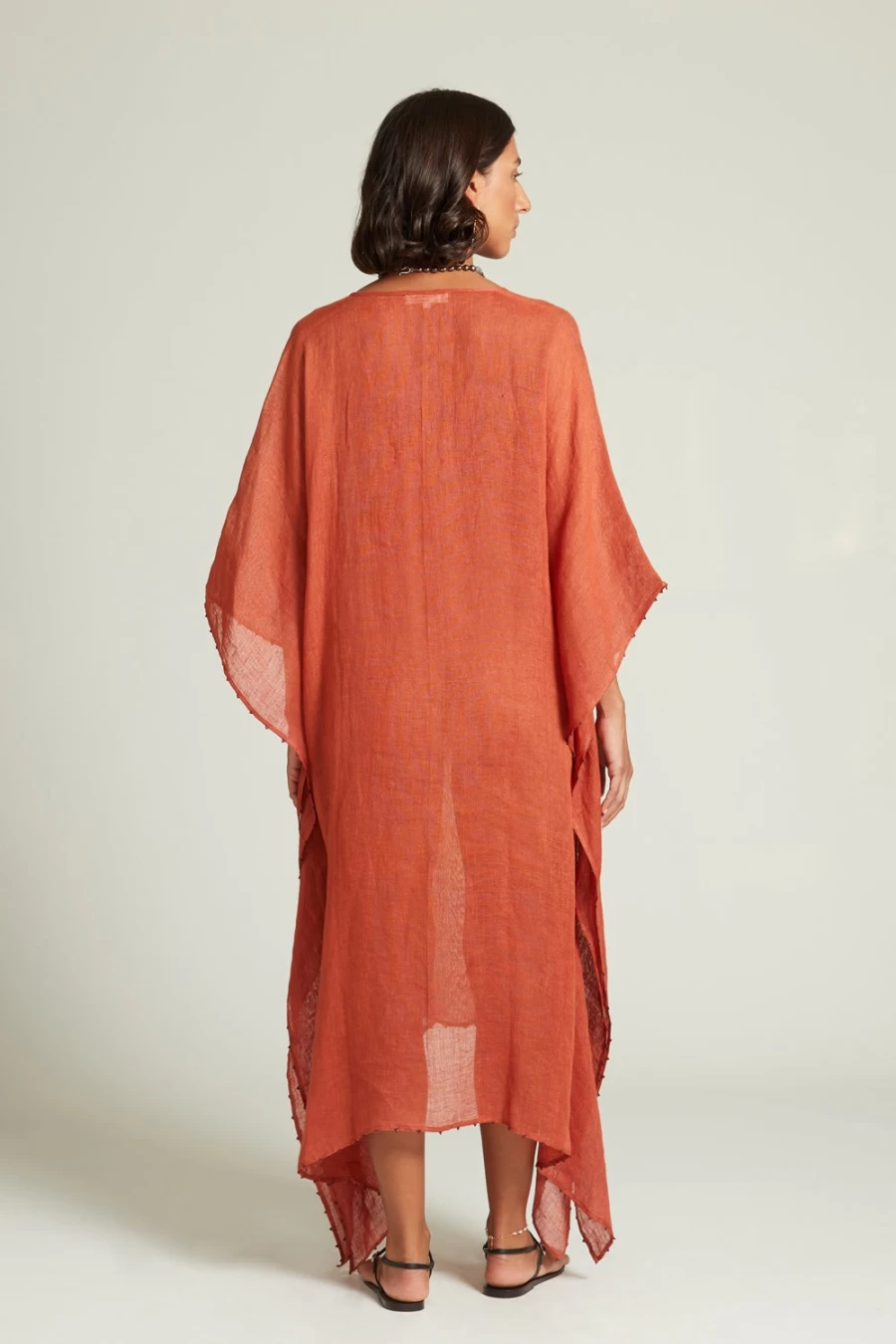 Chan Luu Women's Calypso Caftan Picante - Boho Chic Beach Cover-Up Dress