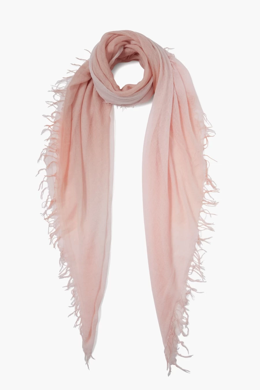 Chan Luu Women's Mahogany Rose Dip-Dyed Cashmere Silk Scarf Wrap Shawl