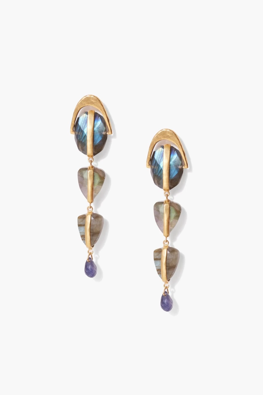 Chan Luu Women's Labradorite Mixed Stone Dangle Earrings