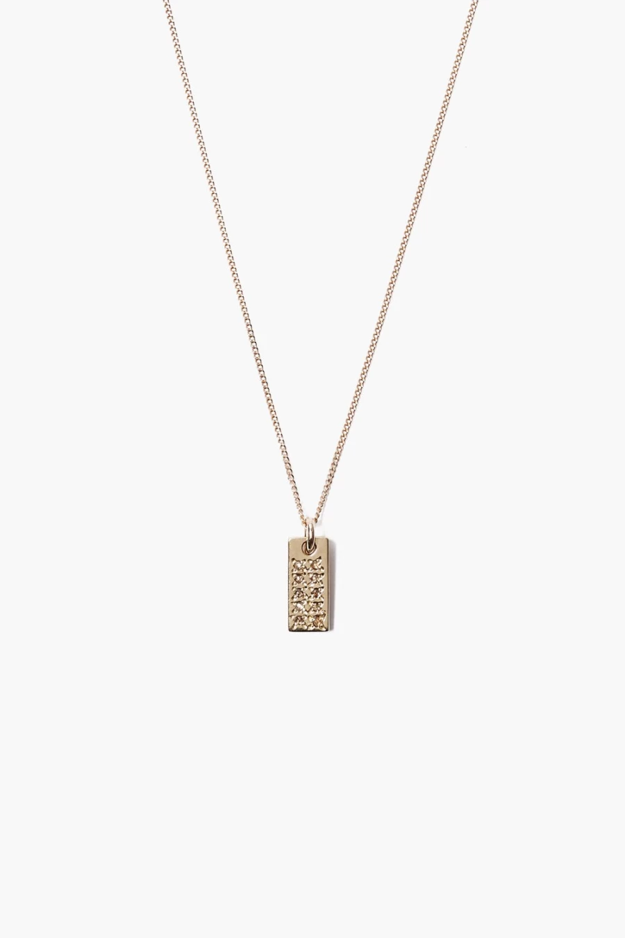 Chan Luu Women's 14K Gold Domino Pendant Necklace