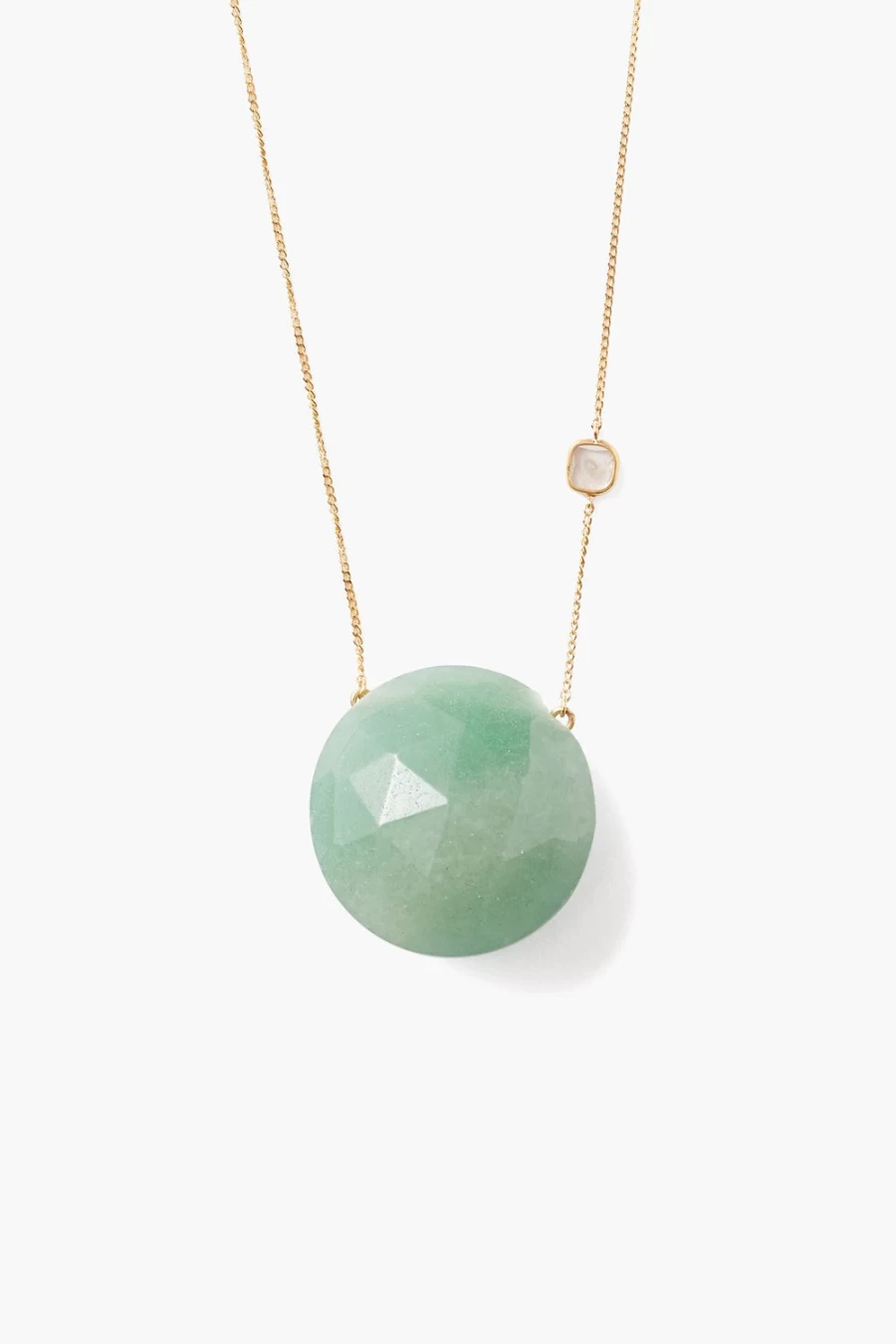 Chan Luu Women's 14K Gold Green Aventurine Bonbon Pendant Necklace