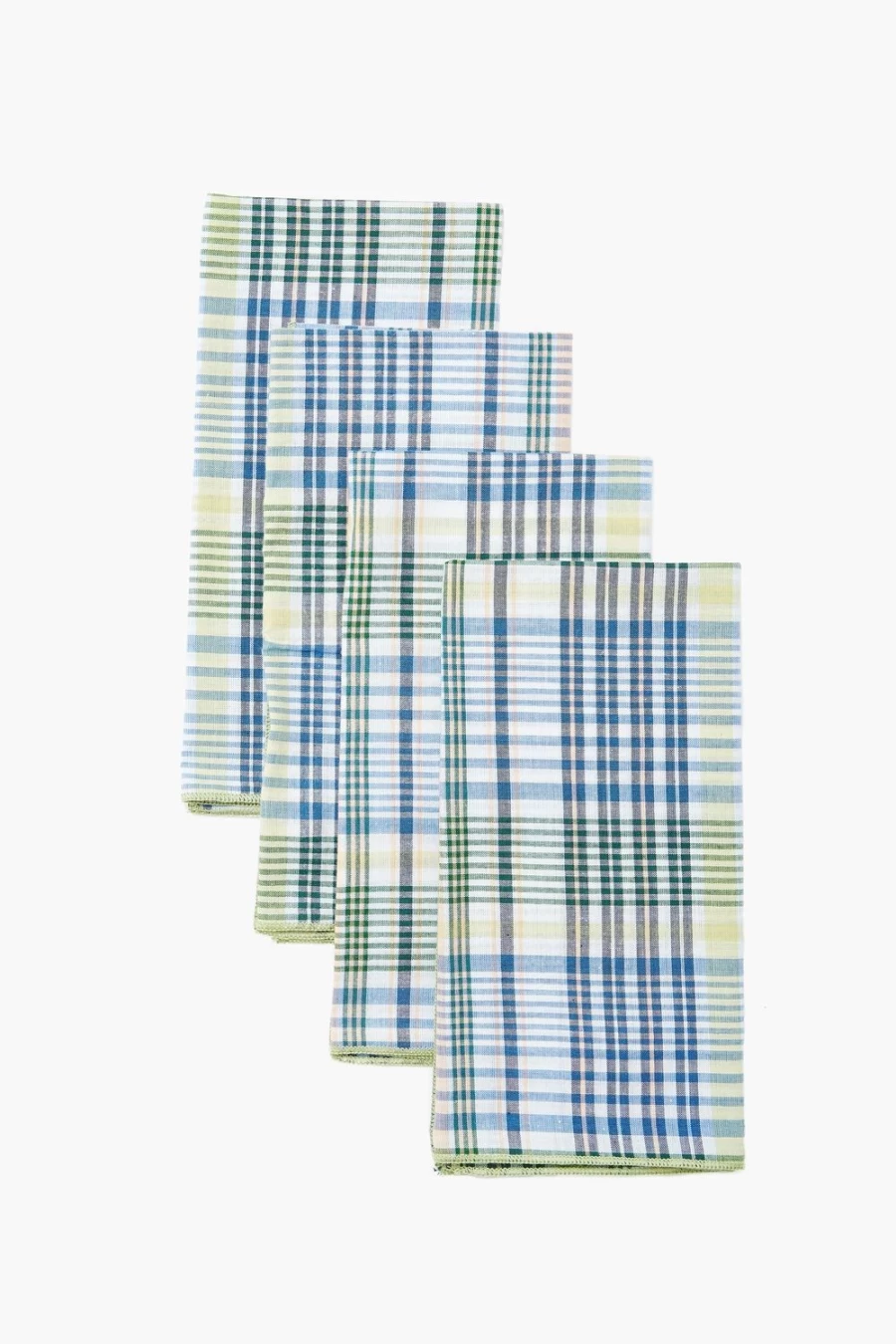 "Chan Luu Women's Luxury Pistachio Green Napkin Set - Elegant Table Linens"