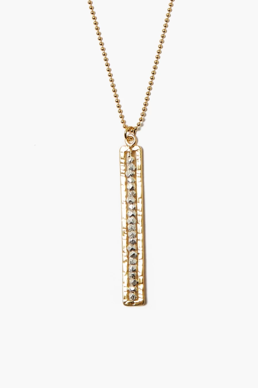 Chan Luu Women's Silver Sedona Pendant Necklace – Mix Bead Design