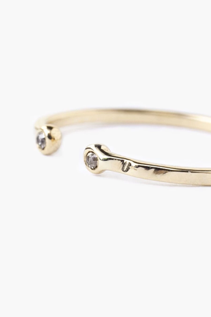 Chan Luu Women's 14K Gold Champagne Diamond Toe Ring Elegant Foot Jewelry
