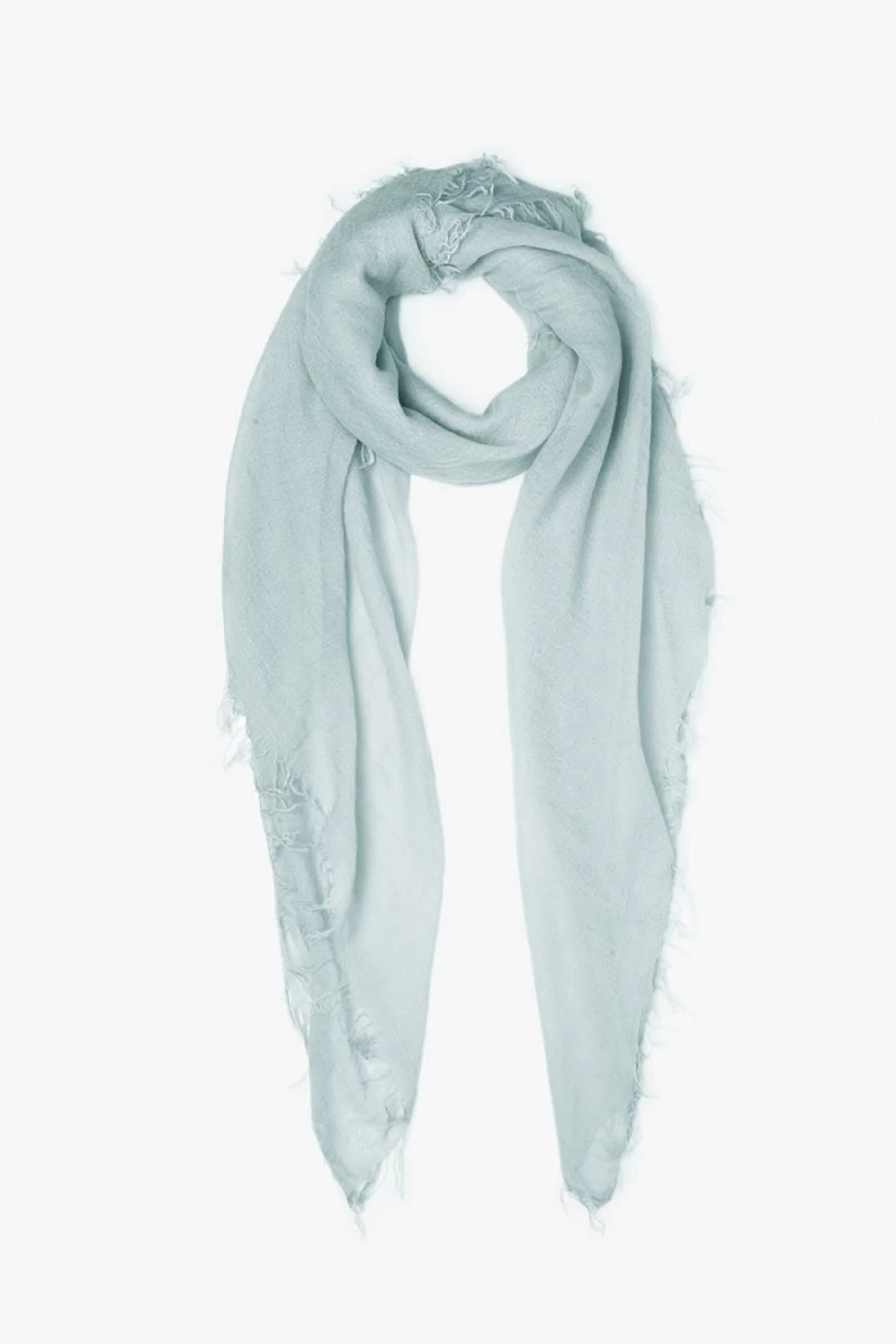 Chan Luu Women's Iceberg Grey Cashmere Silk Scarf - Luxurious Soft Blend Wrap