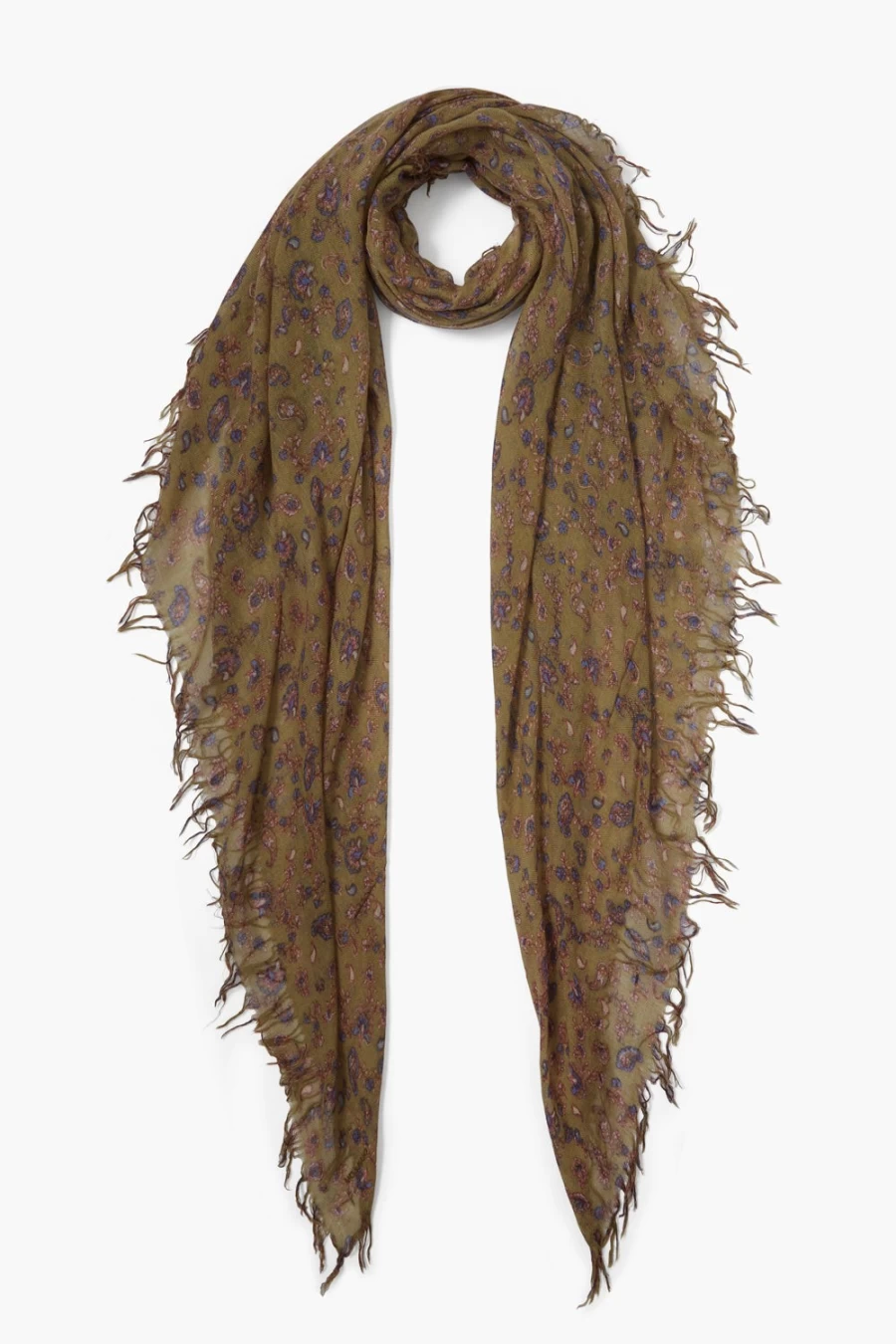 Chan Luu Women's Paisley Cashmere Silk Scarf – Luxury Soft Wrap Shawl