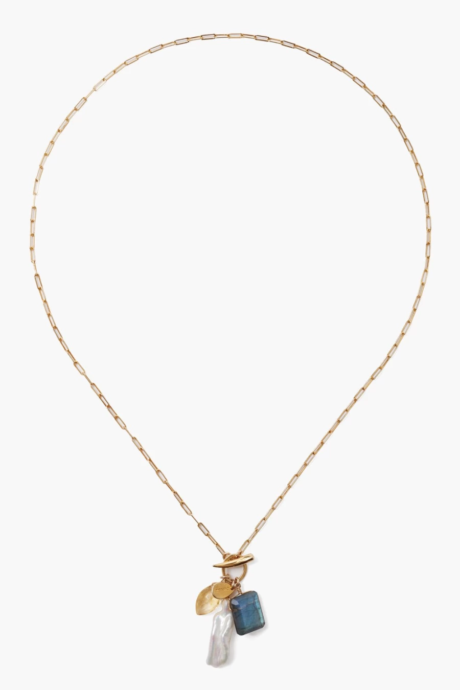 "Chan Luu Women's Labradorite Voyage Mix Beaded Necklace"