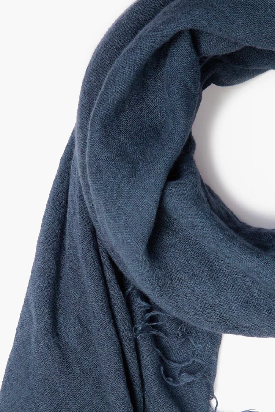 Chan Luu Women's Indigo Cashmere Silk Scarf - Luxurious Blend Wrap