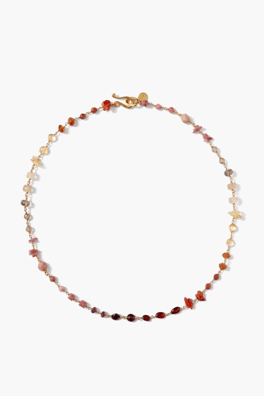 Chan Luu Women's Daphne Beaded Necklace with Citrine Gemstones