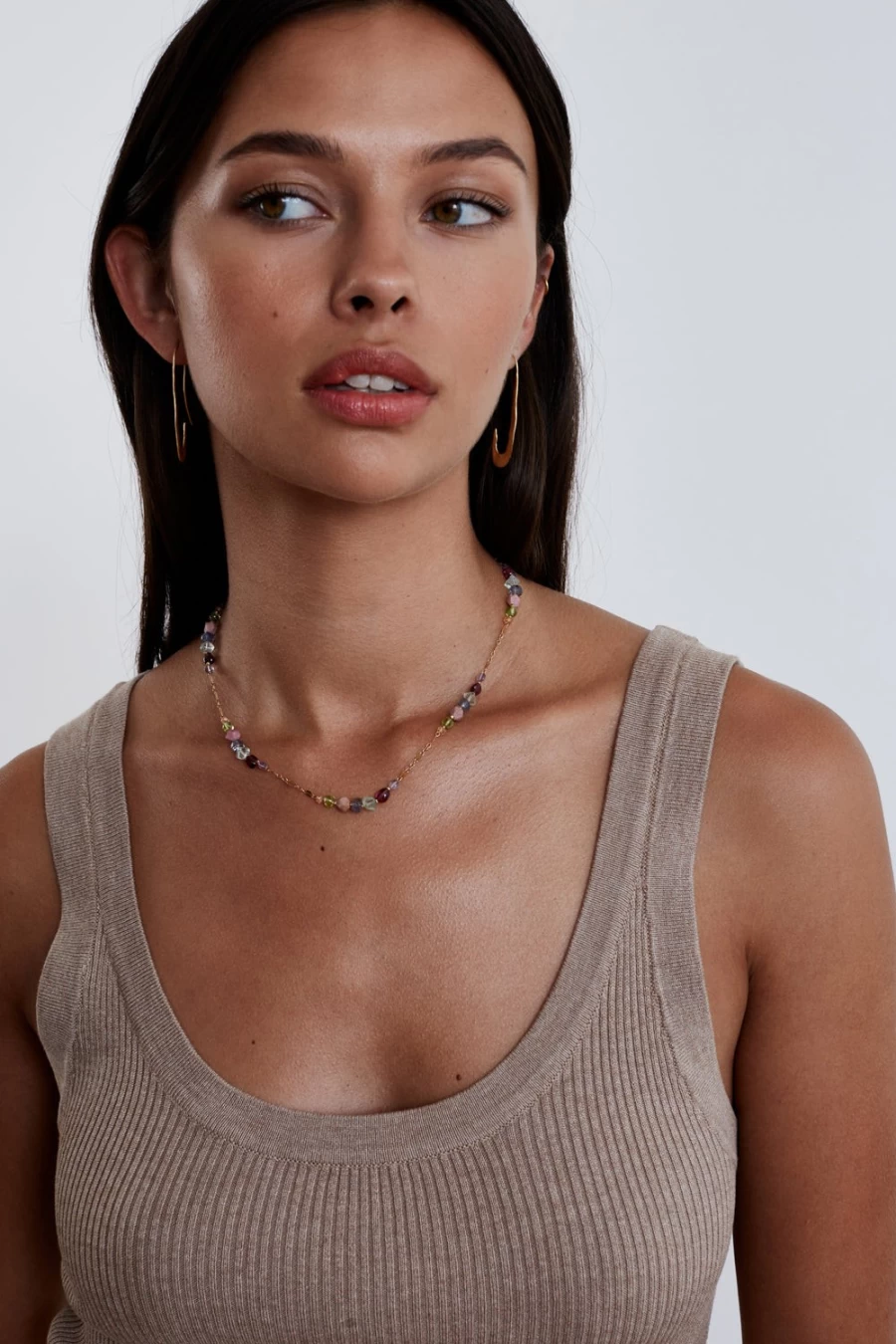 Chan Luu Jubilee Necklace for Women - Multi Mix Beaded Bohemian Style Jewelry