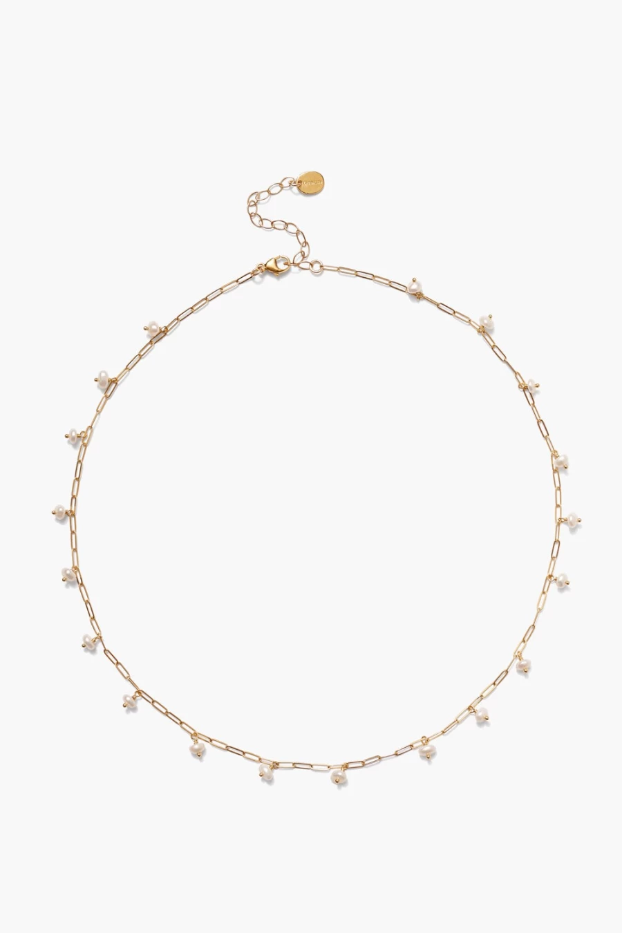 Chan Luu Women's Cayman Short Necklace with White Pearl – Elegant Pearl Jewelry