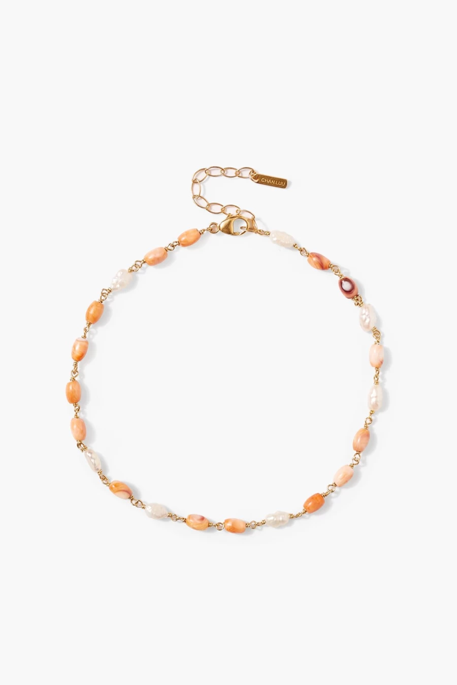 Chan Luu Women's Pacifica Anklet with Lion's Paw Charm - Stylish Bohemian Ankle Bracelet