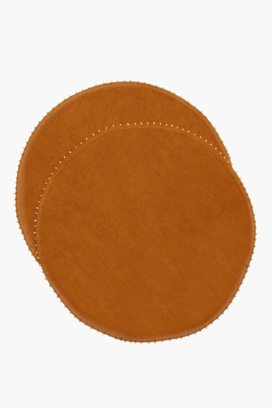 "Chan Luu Women's Roasted Pecan Placemat Set - Stylish and Elegant Table Decor"
