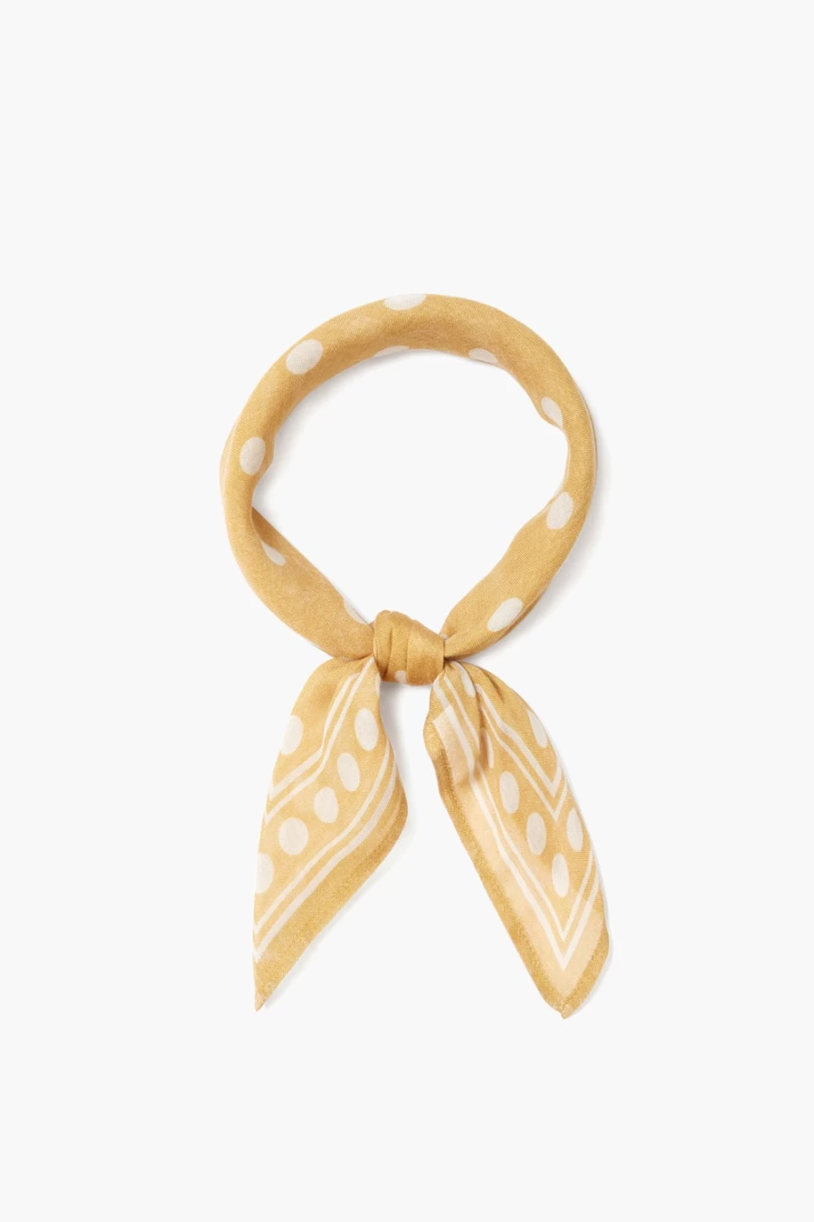 "Chan Luu Women's Chai Tea Polka Dot Bandana – Stylish Floral Scarf for Women"