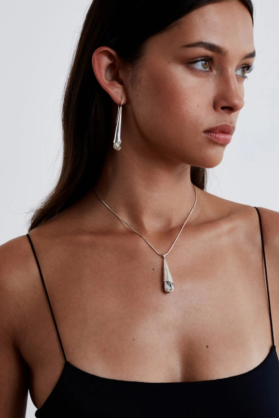 Chan Luu Women's Tide Earrings with Abalone Shell - Handcrafted Bohemian Style Jewelry