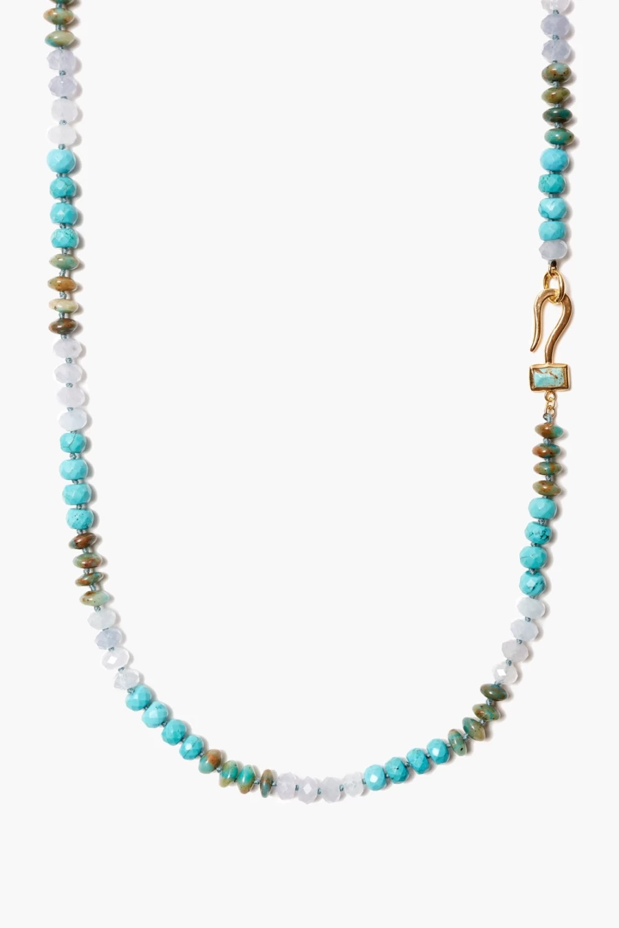 Chan Luu Women's Odyssey Light Turquoise Long Necklace