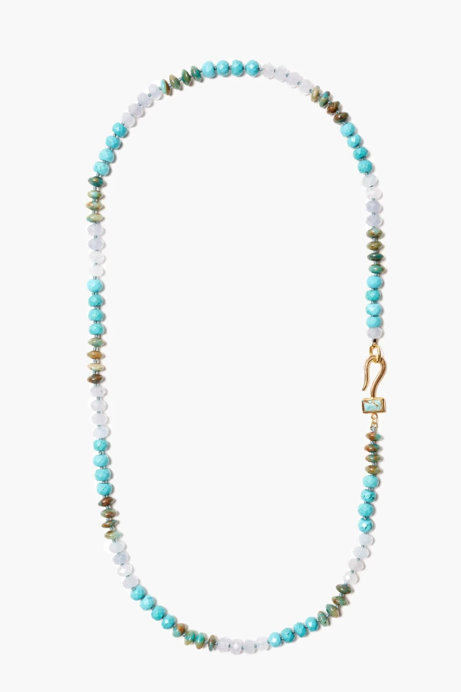 Chan Luu Women's Odyssey Light Turquoise Long Necklace