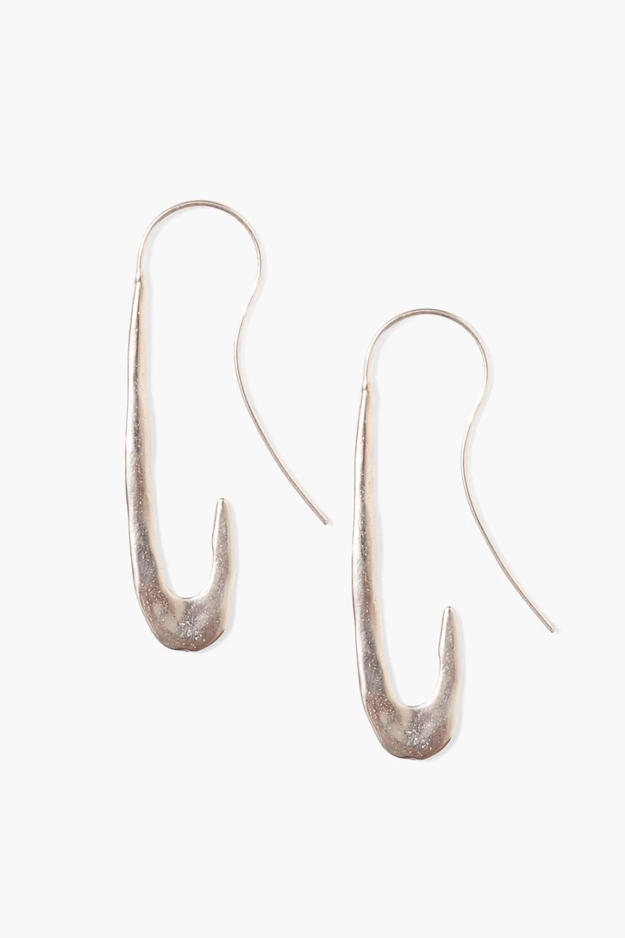 Chan Luu Women's Gala Crescent Maxi Hoop Earrings in Sterling Silver