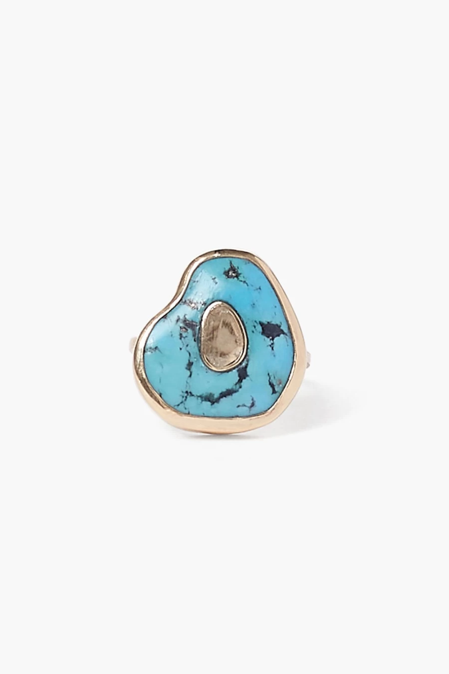 Chan Luu Women's 14K Gold Turquoise Oasis Ring - Handcrafted Bohemian Jewelry