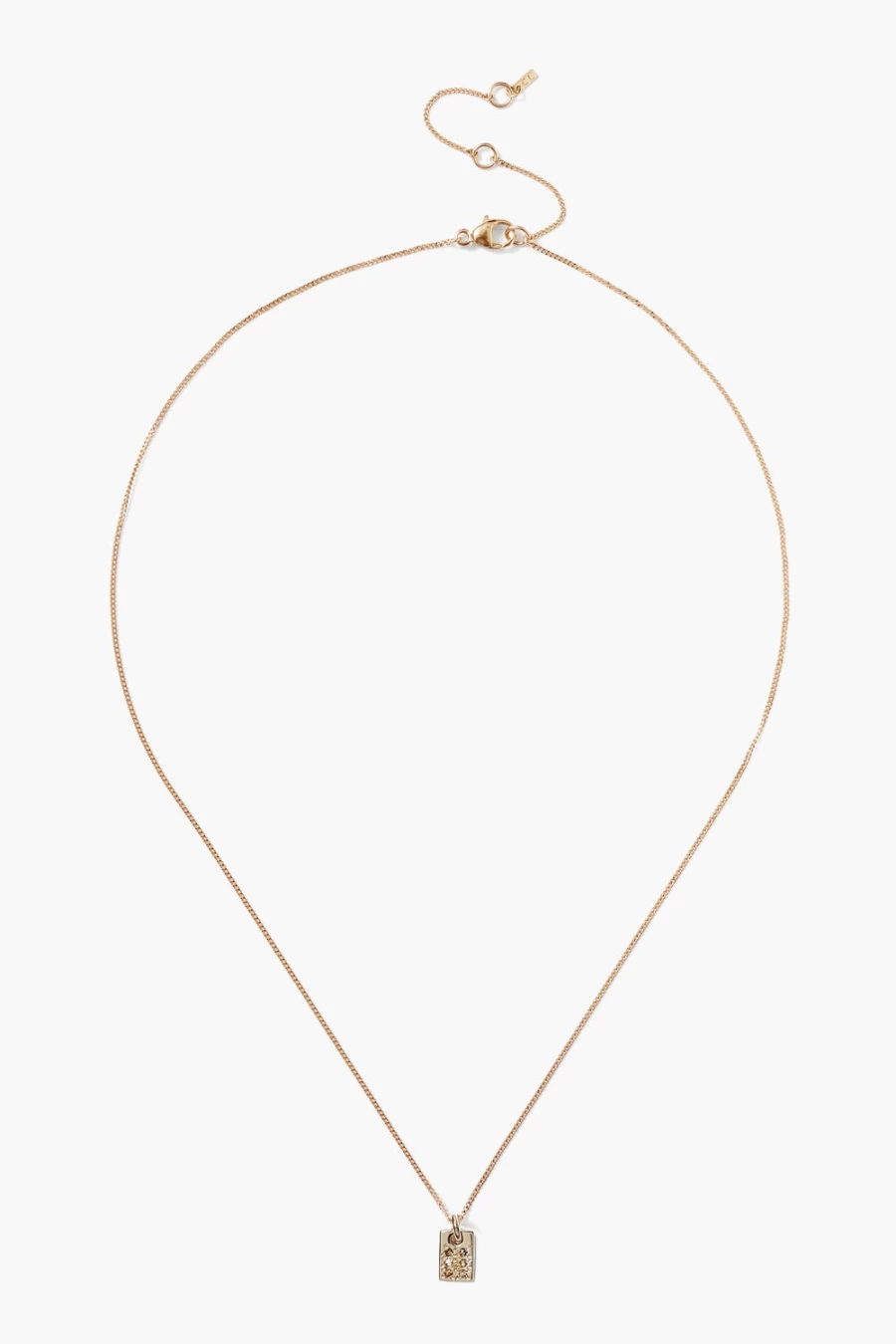 Chan Luu Women's 14K Gold Petite Domino Pendant Necklace