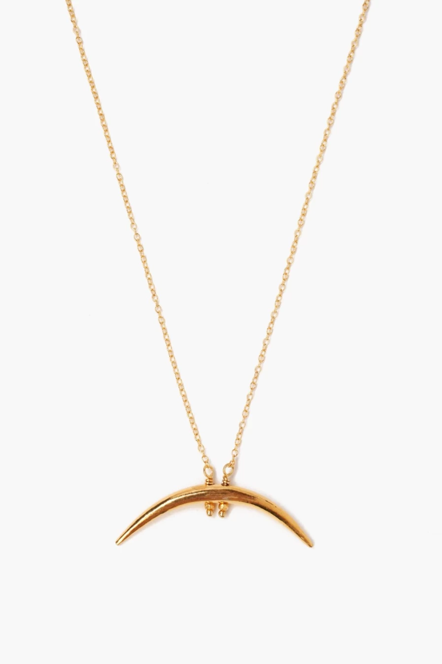Chan Luu Women's 14K Yellow Gold Horn Pendant Necklace