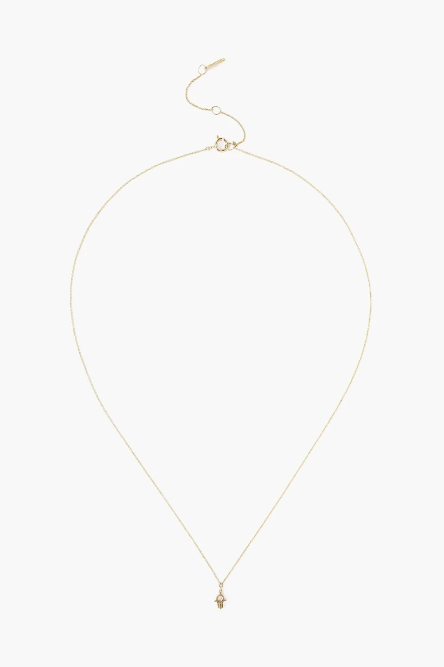 Chan Luu 14K Gold Hamsa Pendant Necklace for Women with Diamond Accents
