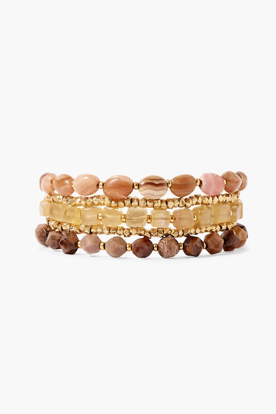 Chan Luu Women's Taos Wrap Bracelet in Pink Mix - Handcrafted Beaded Wrap Bracelet