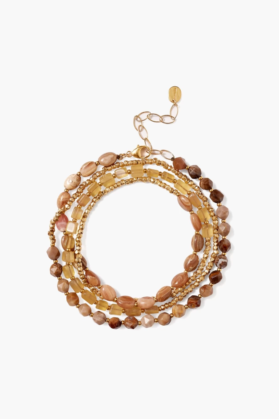 Chan Luu Women's Taos Wrap Bracelet in Pink Mix - Handcrafted Beaded Wrap Bracelet