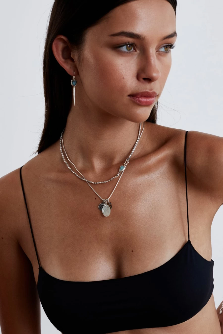 Chan Luu Women's Amazonite Beaded Necklace - Handcrafted Gemstone Jewelry