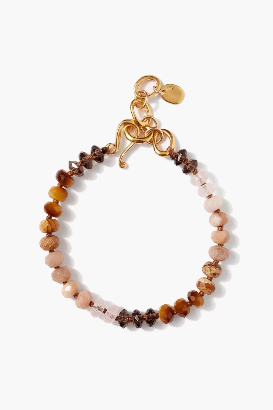 Chan Luu Women's Monterrey Bracelet with Sunstone Beads - Handcrafted Bohemian Style Jewelry