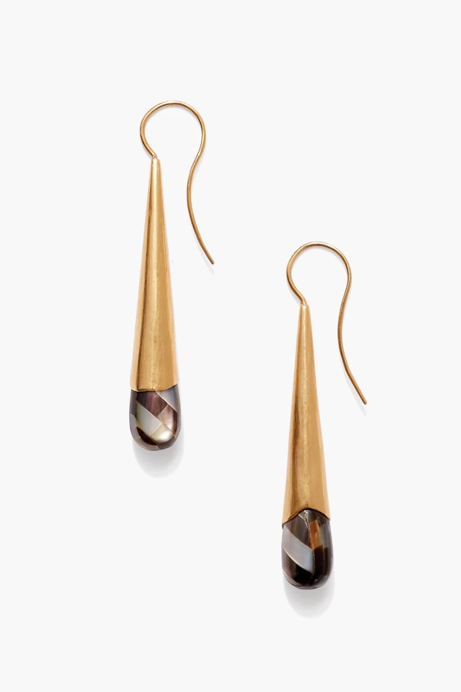 Chan Luu Women's Black Mother-of-Pearl Tide Earrings