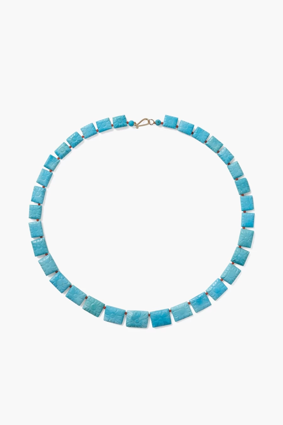 Chan Luu Women's 14K Gold Azalea Beaded Necklace with Turquoise Gemstones